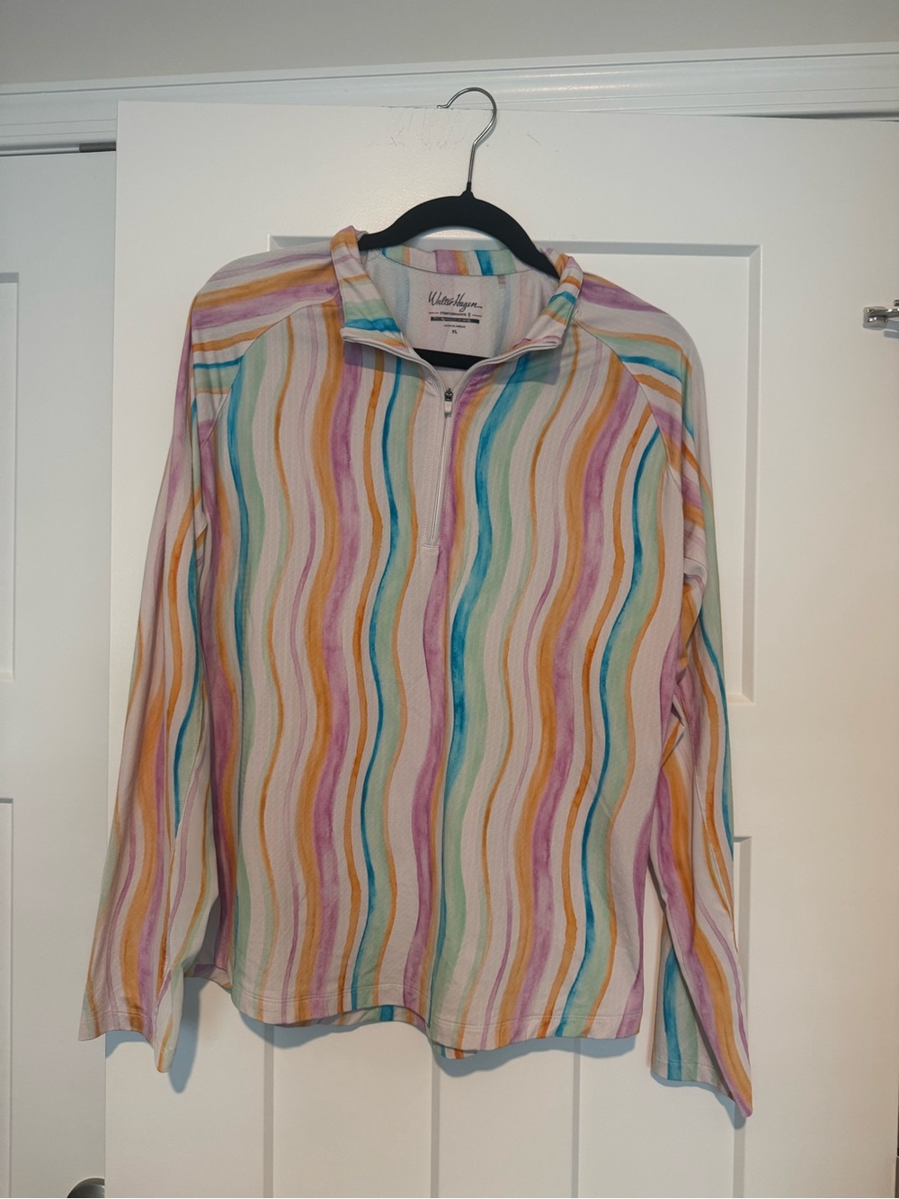 WALTER HAGEN Long Sleeve 1/4 Zip Golf Pullover - Women’s XL